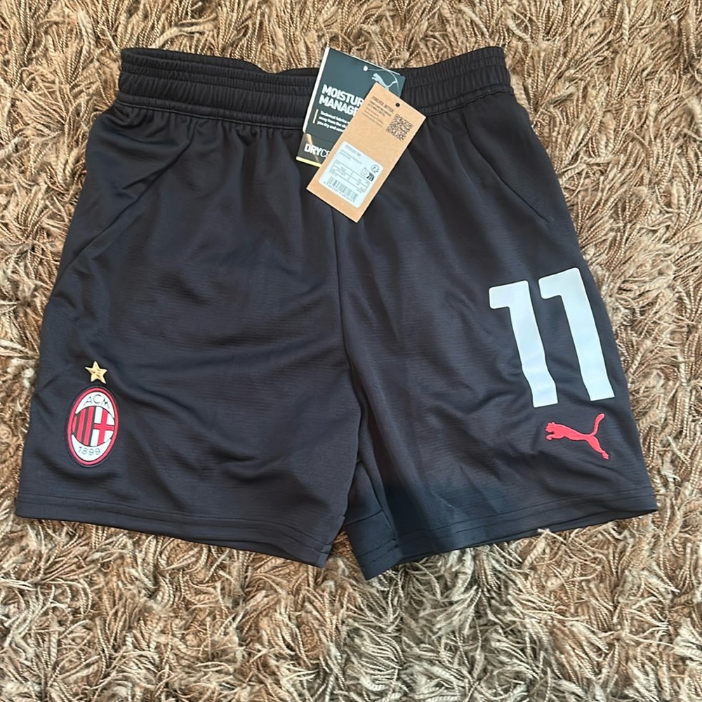 BNWT Puma AC Milan shorts M